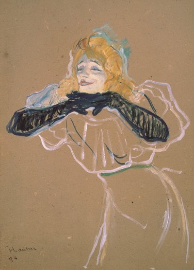 Yvette Guilbert singing 